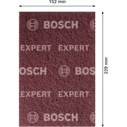 Bosch EXPERT N880 Vliesscheibe zum Handschleifen braun - 2608901214 - braun