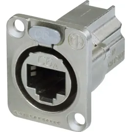 Neutrik NE8FDX-P6 RJ45 Datensteckverbinder etherCON D Serie NE8FDX-P6 Buchse, gerade Pole: 8P8C Nickel 1 St.