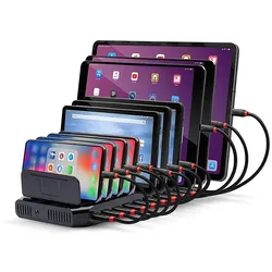 Lindy Netzteil - 2.4 A - 10 Ausgabeanschlussstellen (USB (nur Strom))