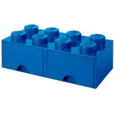 Room Copenhagen LEGO Brick Drawer 8 blau Aufbewahrungsbox