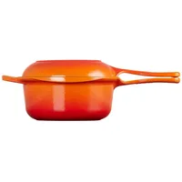 Le Creuset Signature 2-In-1 Marmitout Bräter 22 cm ofenrot