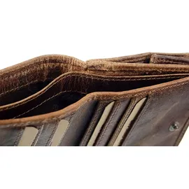 GREENLAND Montana Geldbörse RFID braun