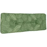 vidaXL Palettenkissen 120 x 40 x 12 cm Blattmuster 1 St.