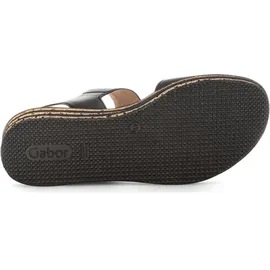 Gabor Plateau-Sandaletten Damen Schwarz 35,5