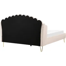 Beliani Ambillou 180 x 200 cm Hellbeige