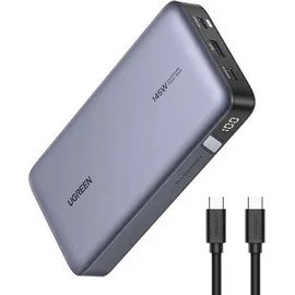 UGREEN Powerbank 25000 mAh 145W Two-way Fast Charging - Grau