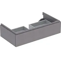 Geberit Xeno2 Waschtisch-Unterschrank 500508431 88x22x46,2cm, strukturiert/sculturagrau, mit Schublade