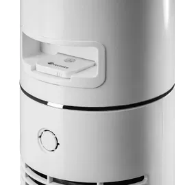 Tectake Turmventilator 110 cm Weiß