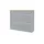 Möbel Kraft VORTINA 120 x 102 x 31 cm grau / grau