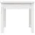 vidaXL Gartenbank 50 x 44 x 45 cm Weiß