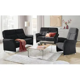 Polstermöbel Oelsa TV-Sessel Madrid Flachgewebe 80 x 110 x 0 cm Schwarz elektrisch