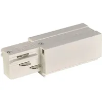 Eutrac 3 Phasen Einspeiser, rechts, weiß