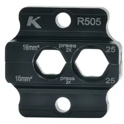 Klauke R505, Sechseckige Form, 25 mm2, Kupfer