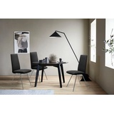Stressless® Polsterstuhl Laurel, High Back, Größe L, mit Beinen aus Stahl in Schwarz matt schwarz