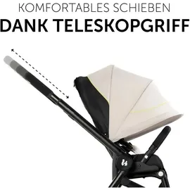 hauck Kombi-Kinderwagen Move so Simply inkl. Babywanne, - Beige