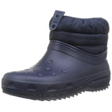 Crocs Damen Classic Neo Puff Shorty Boot W Schneestiefel, Navy, 39/40 EU