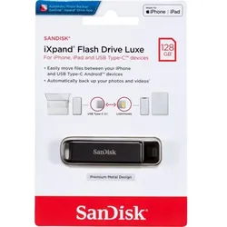 SanDisk iXpand Flash Drive Luxe 128GB TypC/Li.SDIX70N-128G-GN6NE