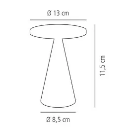 APS CONE MINI Schwarz