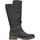 Rieker Langschaftstiefel, Blockabsatz, TEX-Membran, Nieten und Kordel, Gr. 43 EU