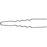 Comair 3150056 Lockennadeln dünn, 50er Beutel, 65 x 0.55 mm, schwarz