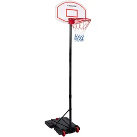 Dunlop Basketballkorb Mit Ständer - Einstellbare Höhe 165-205 cm - Basketball Korb 71x45 cm - Basketball Hoop Mit Basketballkorb Netz - Basketbal... - Schwarz