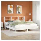 vidaXL Micaela 180 x 200 cm Weiß