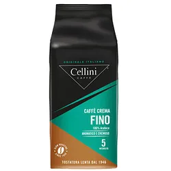 Cellini CAFFÈ CREME FINO Kaffeebohnen Arabicabohnen kräftig 1,0 kg