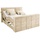 U N O Sports Carryhome Boxspringbett Sandfarben + beige ¦ Maße (cm): B: 202 H: 123