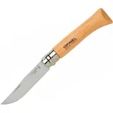 Opinel Inox Messer Erwachsene Blister 2541219 N° 09, Natur