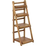 Dehner Blumenregal Macao 50 x 125 x 41 cm Hellbraun