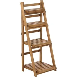 Dehner Blumenregal Macao 50 x 125 x 41 cm Hellbraun