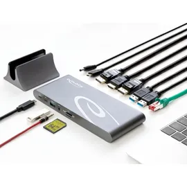 DeLock Dockingstation Super Speed USB Type-C