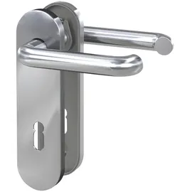 BASI 7304-0108 Kurzschild-Drücker-Garnitur