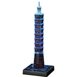 Ravensburger 3D-Puzzle Taipei 101 bei Nacht