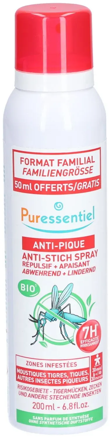 Puressentiel Anti-Zecken Repellent + Beruhigendes Spray