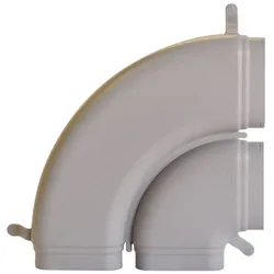 Zehnder Doppelkanalbogen CK 300 H 90 Grad horizontal