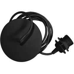 UMAGE - Rosette Lampenfassung-Set, schwarz