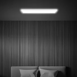 Briloner LED Panel Tava 1 rechteckig 98 x 20 x 3 cm weiß