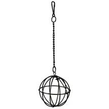 Kerbl Pet Futterball, Ø 8 cm, für Kleintiere, aus Metall, zum Einhängen