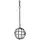 Kerbl Pet Futterball, Ø 8 cm, für Kleintiere, aus Metall, zum Einhängen