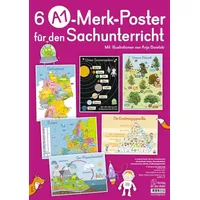 Verlag An der Ruhr 6 A1-Poster für den Sachunterricht: