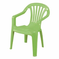 Ipae-Progarden Kinderstuhl Kinderstuhl, limegreen Vollkunststoff, Monoblock, stapelbar grün