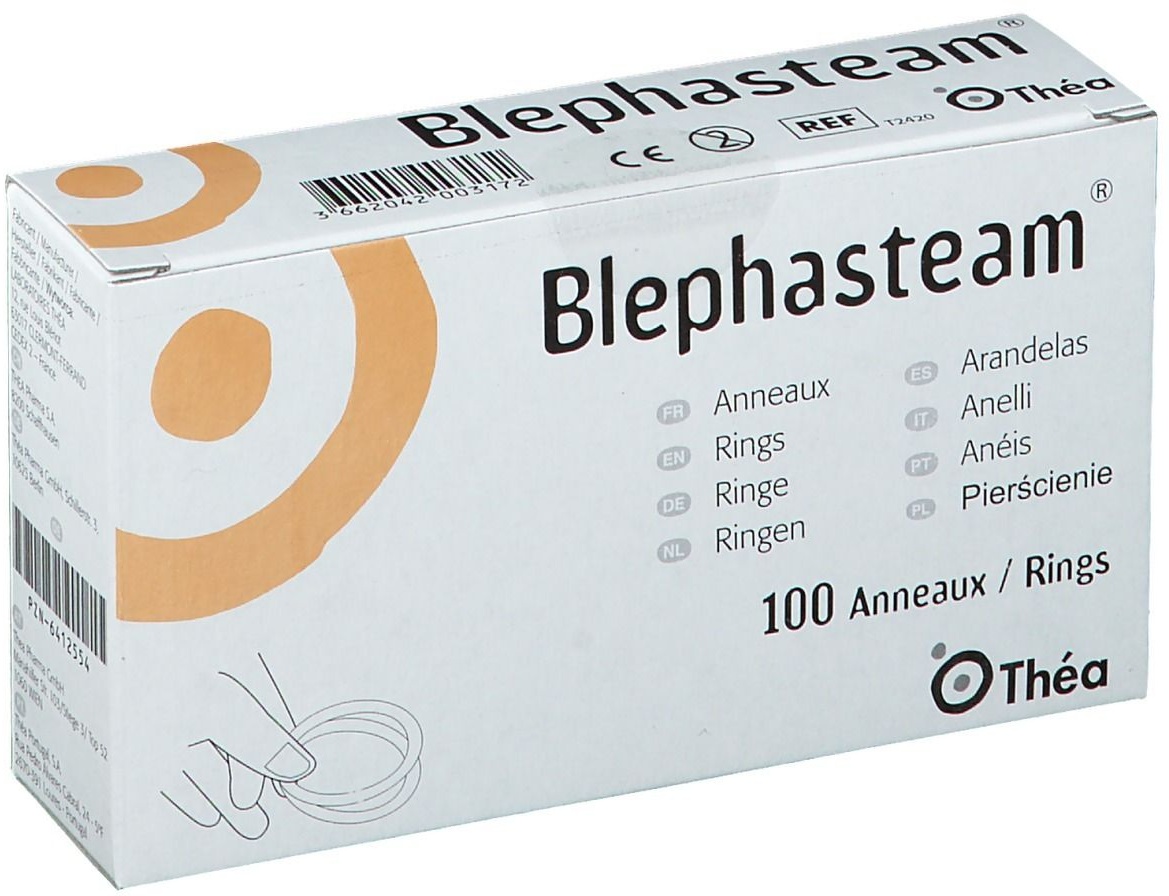 Blephasteam® Anneau pour appareil 100 pc(s) Autre
