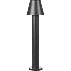 Pollerleuchte LED Metall schwarz 60 cm HOLMES