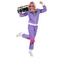 w widmann milano party fashion 80er Jahre Trainingsanzug Kostüm Damen M