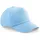 Beechfield Original 5 Panel Kappe Sky Blue One Size