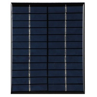 Solarpanel-Batterieladegerät, 2 W, 12 V, DIY-Solarmodul aus Polykristallinem Silizium, Gute Abdichtung, Mini-Solarpanel Zum Aufladen von Solarlicht-Wissenschaftsprojekten