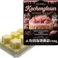 WonderWax Duftwachs Wax Melts für Duftlampe, 6 Sterne Duftmelt Wachsmelt Sojawachs Duftwachs Würfel für Raumdüfte, Wachs Duftöl Winter Indoor Schmelzen für Aromalampe Kuchenglasur
