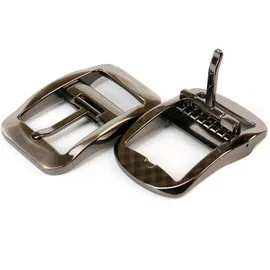 Anthoni Crown Ledergürtel ANTHONI CROWN, Damen, Gr. 100, blau, Leder, unifarben, Gürtel Ledergürtel, Vollledergürtel mit Schließe in schwarz-Metallic