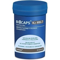 Bicaps Vitamin K2 MK-7 200 g 60 Portionen 60 Kapseln ForMeds